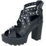 Black Premium by EMP High Heel - High Heels mit Riemen und Nieten - EU37 bis EU41 - für Damen - schwarz