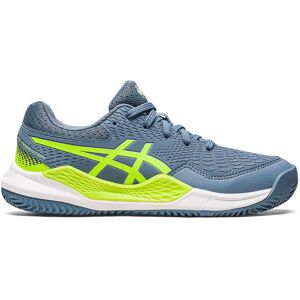 ASICS GEL-RESOLUTION 9 GS CLAY Tennisschuhe für Sandplätze Blau 39 unisex