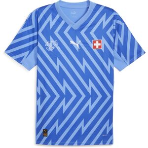 Puma Tend the goal just like Swiss national team in this replica goalkeeper jersey. It's built with the same performance-focused, moisture-wicking construction as worn by the team on the pitch. This way you can save that last minute shot to secure a 