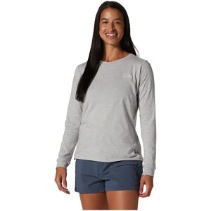 Mountain Hardwear - MHBack Logo Long Sleeve - Damen - Bekleidung - Grau - M Grau M female