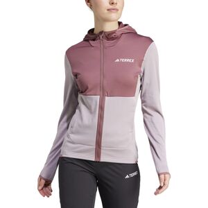 Adidas TERREX XPERIOR LIGHT FLEECE HOODED JACKET Schwarz S female