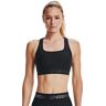 Under Armour Armour&#174; Mid Crossback Sports Bra Schwarz S female