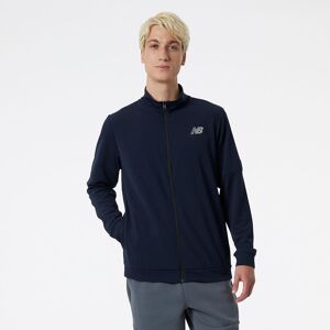 New Balance NB Tech Training Knit Track Jacket Blau L male