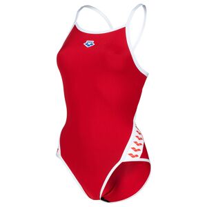 Arena - Arena Icons Super Fly Back Solid Badeanzug - Damen - Wassersport - Rot - D40 Rot D40 female