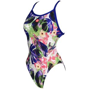 Crazy Arena Swimsuit Xcross Back Allover Badeanzug Blau D32 female