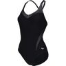 Arena - Isabel LighCross Back One Piece R - Damen - Badebekleidung - Schwarz - D38 Schwarz D38 female