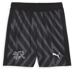 Puma Tend the goal just like Swiss national team in these replica goalkeeper shorts. They're built with the same performance-focused, moisture-wicking construction as worn by the team on the pitch. This way you'll keep flexible and can save that