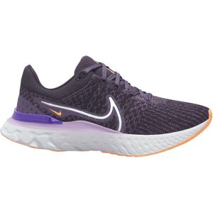 Nike React Infinity Run Flyknit 3 Womens Road Running Shoes Violett 39 female