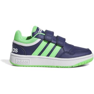 Adidas Hoops Lifestyle Basketball Hook-and-Loop Shoes Blau 30,5 male