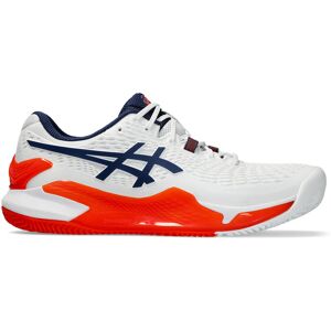 ASICS GEL-RESOLUTION 9 CLAY Tennisschuhe für Sandplätze Weiss 46,5 male