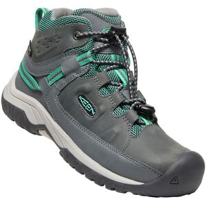 Keen Y Targhee Mid WP Wanderschuhe Grau 32/33 unisex