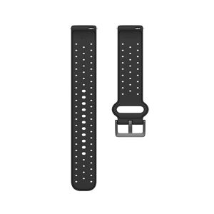 Polar 20mm Silikon Armband Schwarz M-L unisex