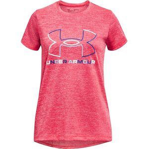 Under Armour Tech™ Big Logo Twist Short Sleeve Pink S female