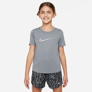 Nike One Big Kids' Short-Sleeve Training Top Grau L unisex