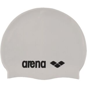 Arena Classic Silicone Cap Badekappe Weiss OneSize male