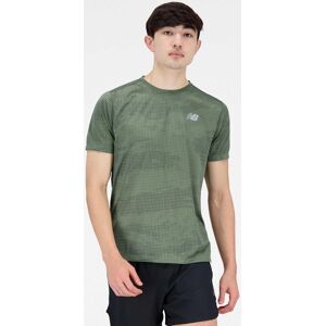 New Balance - Mt21263-don - Herren - T-Shirts - Grün - M Grün M male