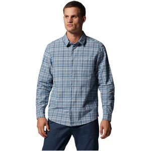 Mountain Hardwear Big Cottonwood LS Hemd Blau L male