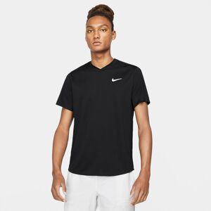 Nike Court Dri-FIT Victory Tennisshirt Schwarz S male