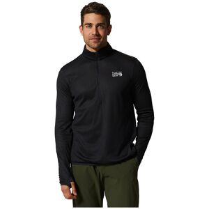 Mountain Hardwear AirMesh 1/4 Zip Schwarz S male