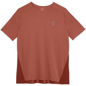 On Performance-T Laufshirt Braun S male