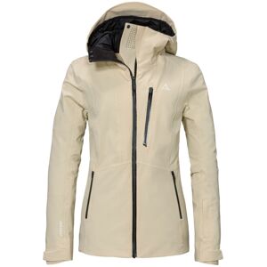 Schöffel Pontresina L Hardshell Skijacke Braun 36 female