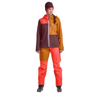 Ortovox 3L Ortler Hardshelljacke Rot S female