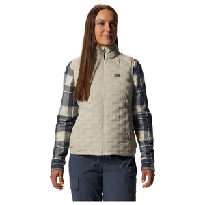 Mountain Hardwear Stretchdown LighVest Beige S female