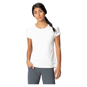 Mountain Hardwear Mighty Stripe ShorSleeve T Weiss L female