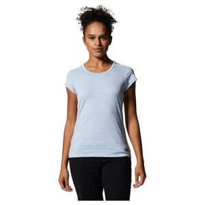 Mountain Hardwear Mighty Stripe Short Sleeve T-Shirt Blau S female