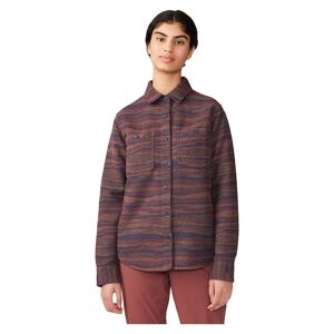 Mountain Hardwear Granite Peak Long Sleeve Flannel Shirt Rot XS female