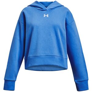 Under Armour UA Rival Fleece Crop Hoodie Blau M unisex