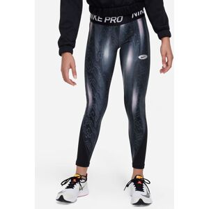 Nike Pro Warm Icon Clash Big Kids' Printed Leggings Schwarz XL female