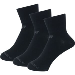 New Balance Performance Cotton Flat Knit Ankle Socks 3 Pair Schwarz S unisex