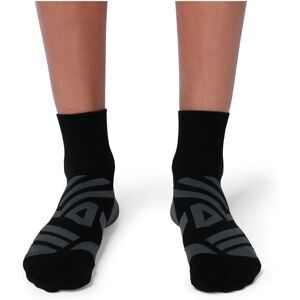 On Performance Mid Sock Laufsocken Schwarz M female