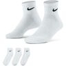 Nike Everyday Cushion (3 Pair) Adult Ankle Socks Weiss 34-38 unisex