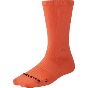 New Balance - Run Foundation Flat Knit CreSock 1 Pair - Unisex - Socken - Orange - L Orange L unisex