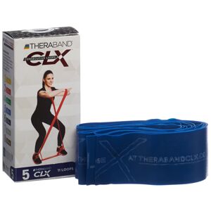 TheraBand CLX Fitnessband 2.5m Blau 2.5 M unisex