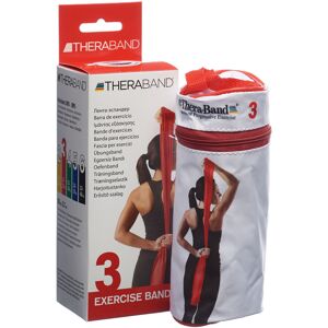 TheraBand 2.5m Fitnessband Rot 2.5m unisex