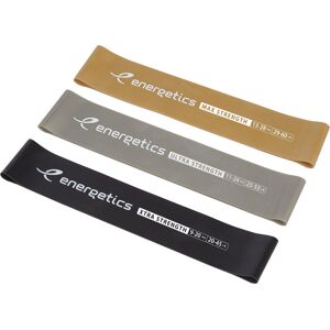 Energetics Mini Bands Set Pro 1.0 Schwarz 25x4cm unisex