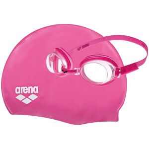 Jr Arena Pool Set Schwimmkappe Pink OneSize unisex