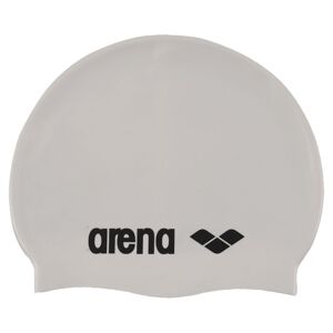 Arena Classic Silicone Cap Badekappe Weiss OneSize male