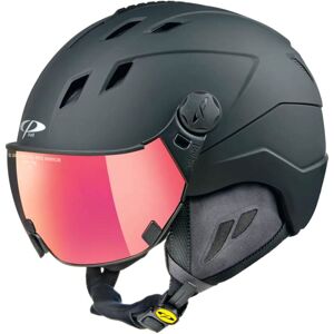 CP Helmets CP Corao+ Skihelm Schwarz 56-58cm male