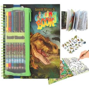 Depesche Vertrieb GmbH Co. KG Dino World Malbuch mit Buntstiften Depesche Vertrieb GmbH Co. KG Dino World Malbuch mit Buntstiften