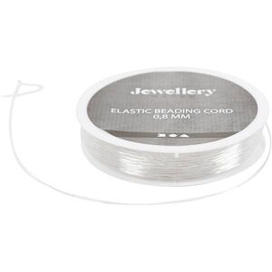 Creativ Company Elastische Schnur, rund, Dicke 0,8 mm, 10 m, 1 Rolle Creativ Company Elastische Schnur, rund, Dicke 0,8 mm, 10 m, 1 Rolle