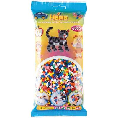 Hama Bügelp. midi Mix bunt 6000 Hama Bügelp. midi Mix bunt 6000