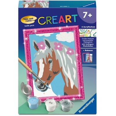Ravensburger Verlag GmbH CreArt, Malen nach Zahlen Kinder - Hübsche Stute Ravensburger Verlag GmbH CreArt, Malen nach Zahlen Kinder - Hübsche Stute
