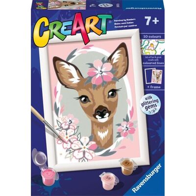 Ravensburger Malen nach Zahlen, CreArt. Delightful Deer Ravensburger Malen nach Zahlen, CreArt. Delightful Deer