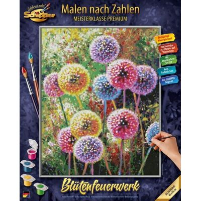 Malen nach Zahlen - Blütenfeuerwerk Malen nach Zahlen - Blütenfeuerwerk