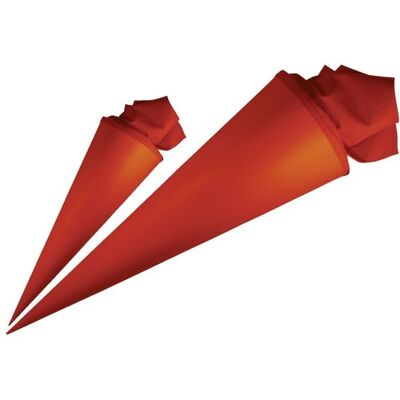 Ludwig Bähr URSUS Schultüten Bastel-Schultüte mit Filzmanschette, rubinrot, Höhe: 35 cm, Durchmesser: 11,5 cm Ludwig Bähr URSUS Schultüten Bastel-Schultüte mit Filzmanschette, rubinrot, Höhe: 35 cm, Durchmesser: 11,5 cm