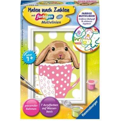 Ravensburger Verlag GmbH Ravensburger Malen nach Zahlen, Süßes Schlappohr Ravensburger Verlag GmbH Ravensburger Malen nach Zahlen, Süßes Schlappohr